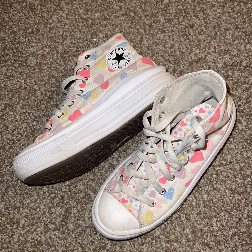 Platform Heart Shape Converse